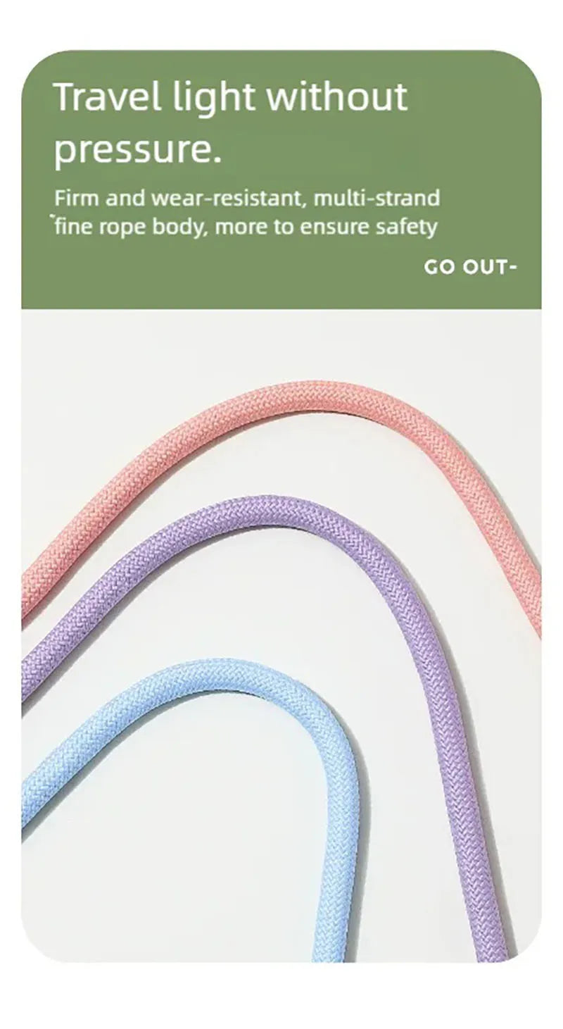 Dog leash, pet walking leash, outdoor dog dopamine contrasting leash, pet supplies