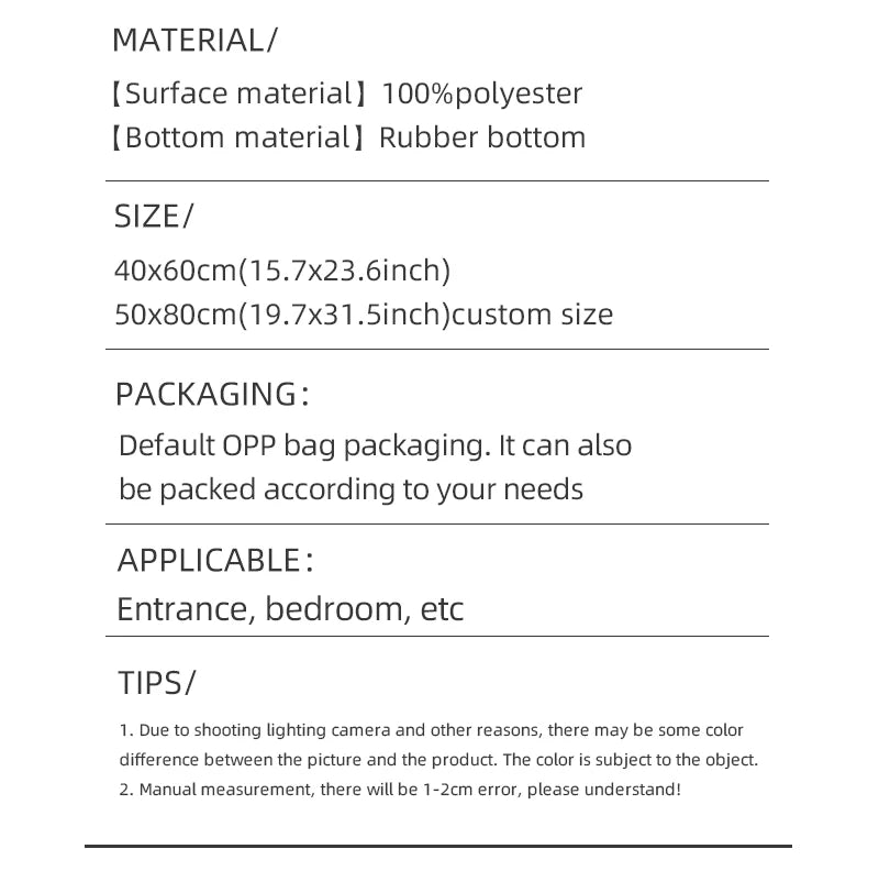 Bathroom Floor Mat, Soft Diatomaceous Mud, Absorbent Quick Drying Carpet, Diatomaceous Earth Anti Slip Mat, Door Mat