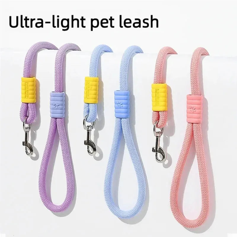 Dog leash, pet walking leash, outdoor dog dopamine contrasting leash, pet supplies