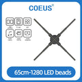 COEUS 65CM 4 Blades Advertising Display Technology Holographic LED Fan Billboard 3D Hologram Pictures Video Technology Projector