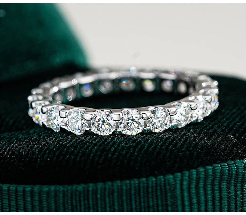 So-Bling S925 Sterling Silver Rings For Women Elegant Fine Cubic Zirconia Ring Bridal Wedding Engagement Women Trendy Jewelry