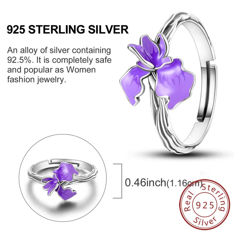 Rings Original 925 Sterling Silver Rings Bow Heart Sun Moon Star Zircon Rings For Women Jewelry Birthday Anniversary Gifts